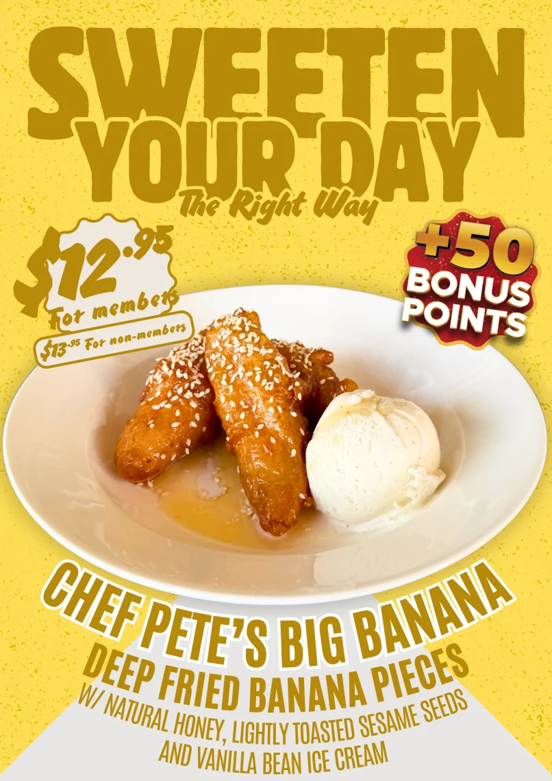 Banana dessert